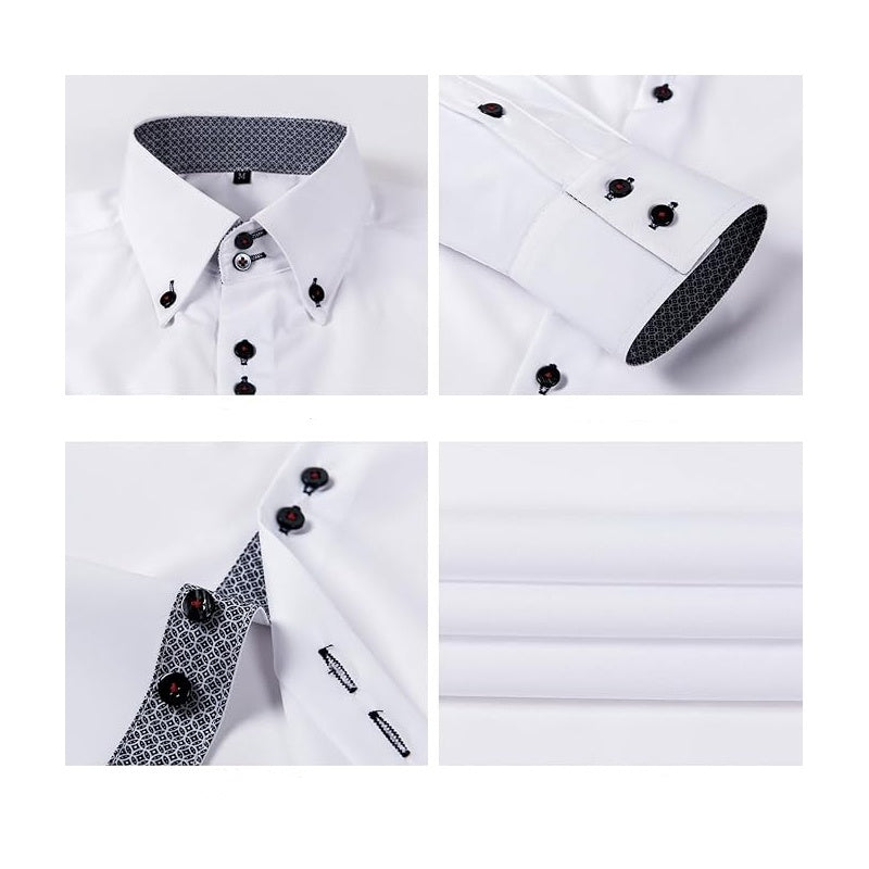 Men's Wrinkle-Free Stretch Dress Shirt