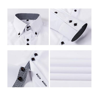 Men's Wrinkle-Free Stretch Dress Shirt