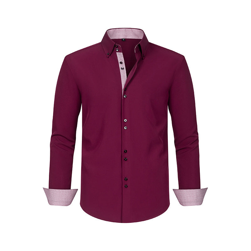 Men's Wrinkle-Free Stretch Dress Shirt