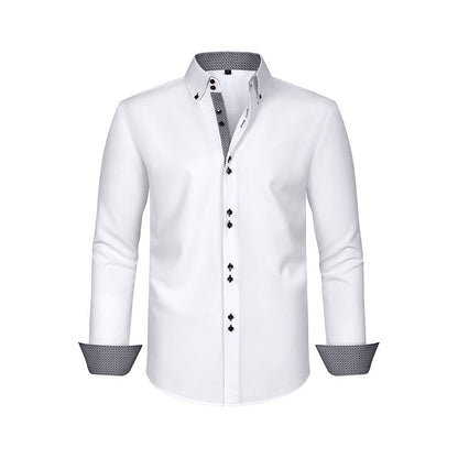 Men's Wrinkle-Free Stretch Dress Shirt