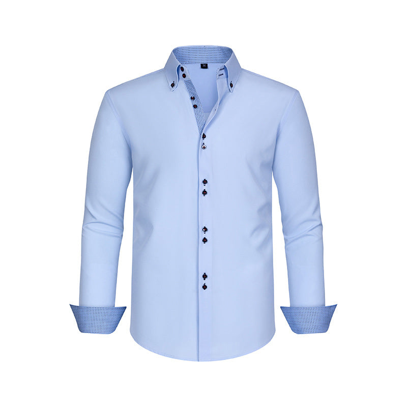 Men's Wrinkle-Free Stretch Dress Shirt