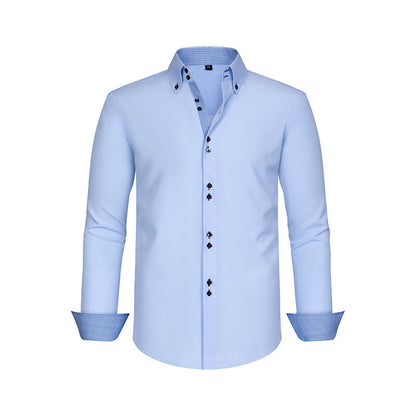 Men's Wrinkle-Free Stretch Dress Shirt