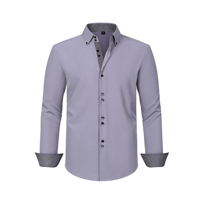 Men's Wrinkle-Free Stretch Dress Shirt