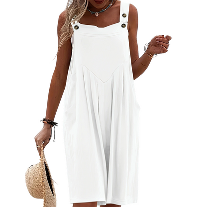 Sleeveless Wide-Leg Jumpsuit For Summer Breezes