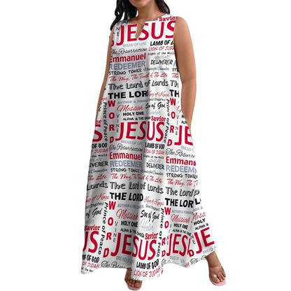 💥Artistic Print Loose Fit Summer Maxi Dress— Free Shipping For Two Pieces