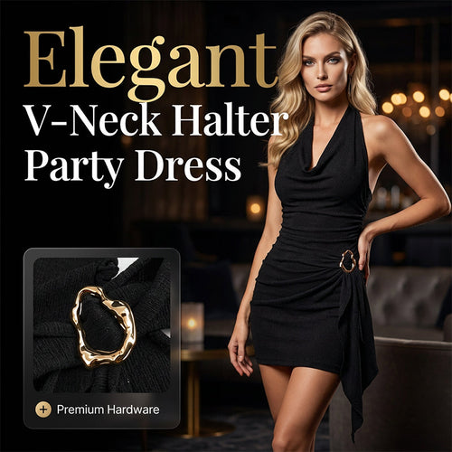 Sleeveless Bodycon Dress with Side Drape