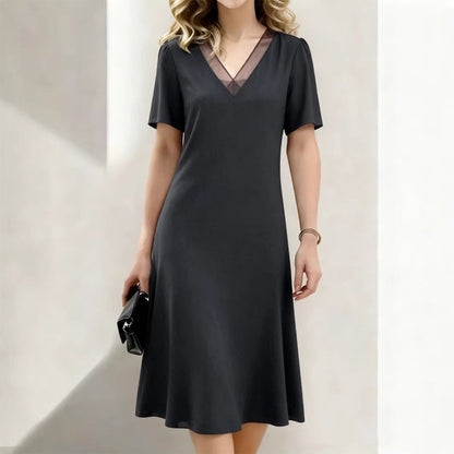 ❤️Women's Elegant V-Neck Mesh Dress