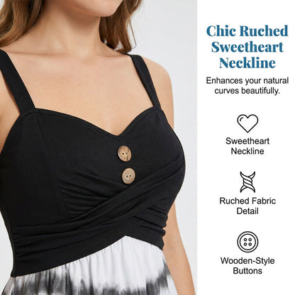 Women's Tie-Dye A-Line Cami Dress