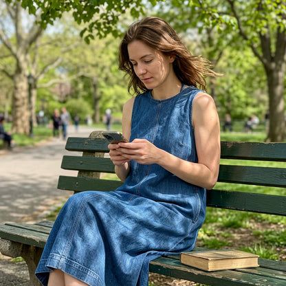 Women's Summer Casual Denim Dress