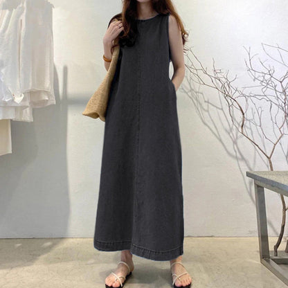 Women's Summer Casual Denim Dress