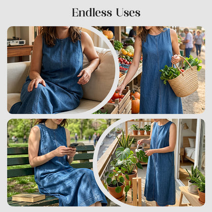 Women's Summer Casual Denim Dress
