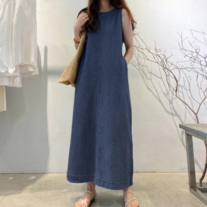 Women's Summer Casual Denim Dress