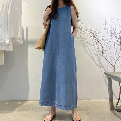 Women's Summer Casual Denim Dress