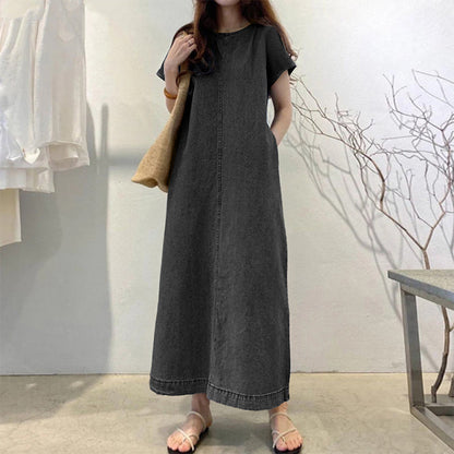 Women's Summer Casual Denim Dress