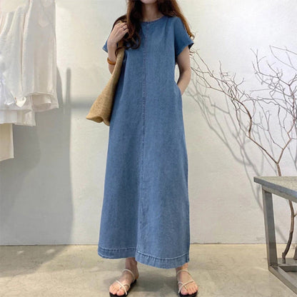 Women's Summer Casual Denim Dress