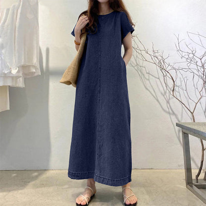 Women's Summer Casual Denim Dress