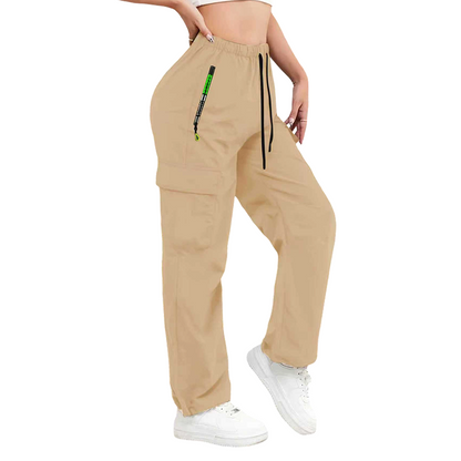 Women's Vintage Cargo Pants with Pockets