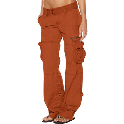 Women's Vintage Wide Leg Cargo Pants