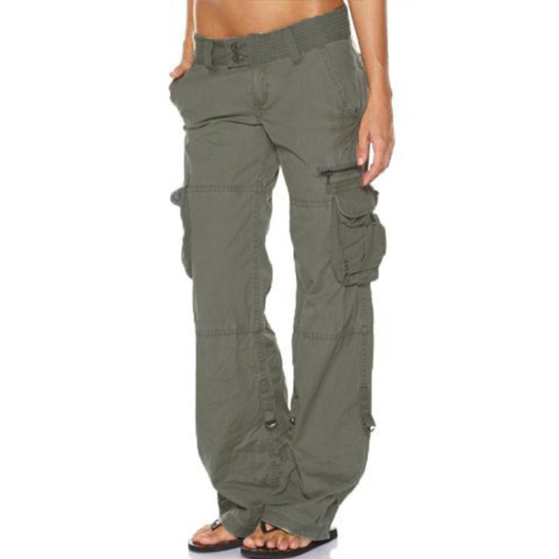 Women's Vintage Wide Leg Cargo Pants