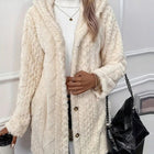 Women’s Hooded Button Down Jacket
