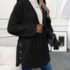 Women’s Hooded Button Down Jacket
