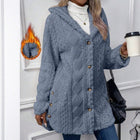 Women’s Hooded Button Down Jacket